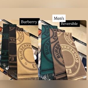 Burberry Men's Reversible Scarf